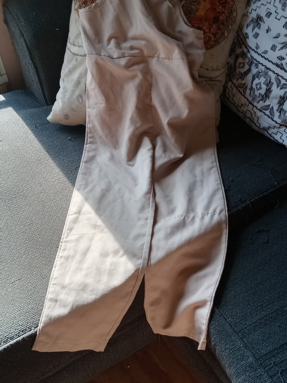 Neutral Beige Bibs with Button